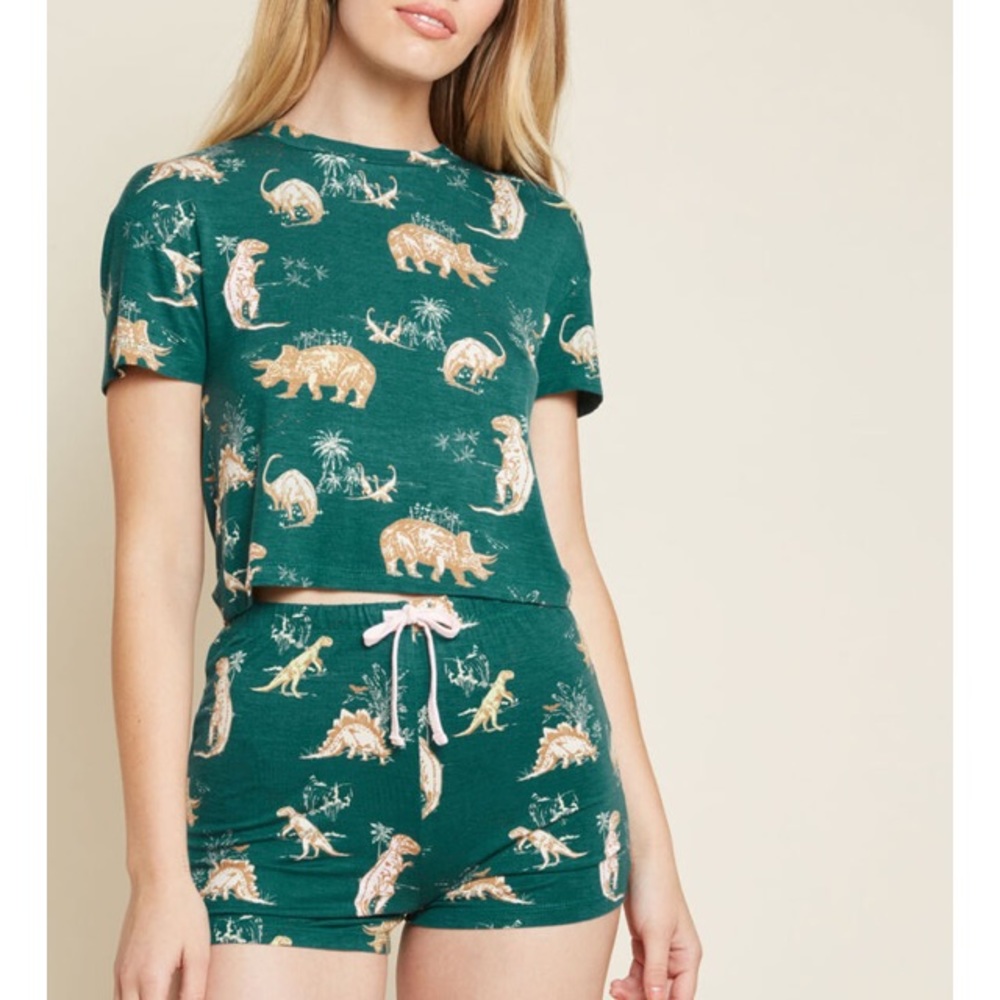 Modcloth Dinosaur Pj’s